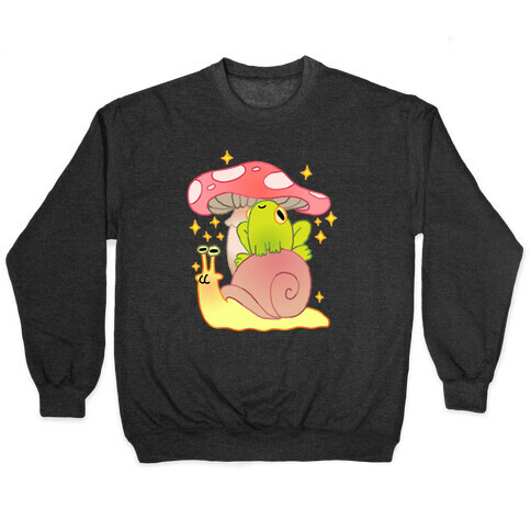 Cute Snail & Frog Pullover