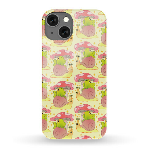 Cute Snail & Frog Phone Case