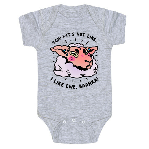 Tsundere Sheep Baby One-Piece