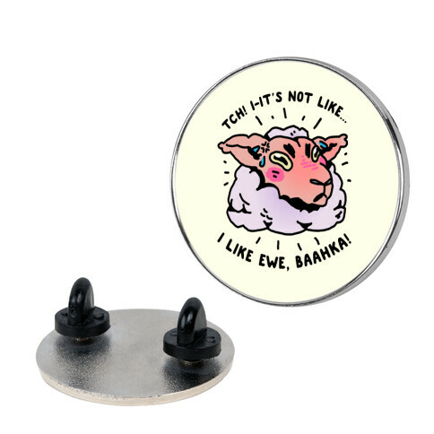 Tsundere Sheep Pin