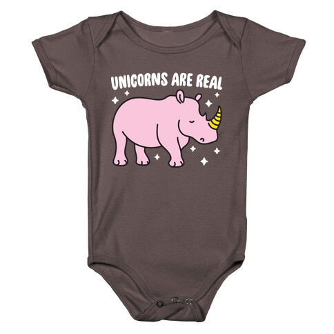 Unicorns Are Real Baby One-Piece