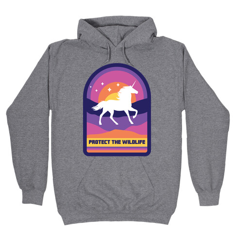 Protect The Wildlife (Unicorn) Hooded Sweatshirt