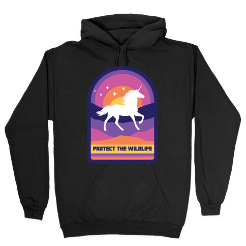 Protect The Wildlife (Unicorn) Hooded Sweatshirt