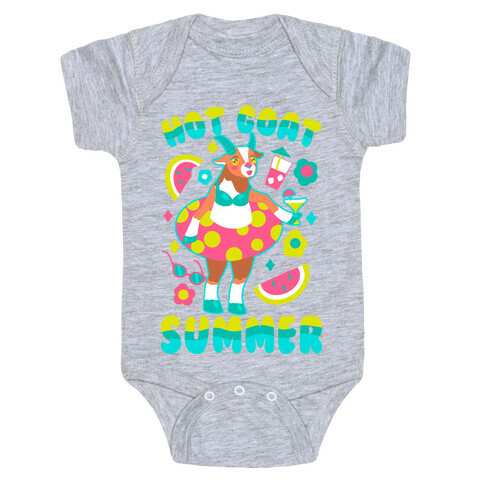 Hot Goat Summer Baby One-Piece