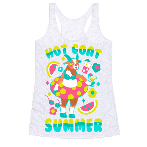 Hot Goat Summer Racerback Tank Top