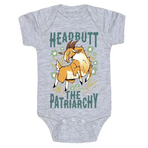 Headbutt The Patriarchy Baby One-Piece