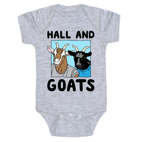 Hall And Goats Parody Baby One-Piece