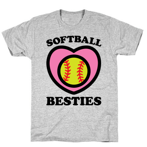 Softball Besties T-Shirt