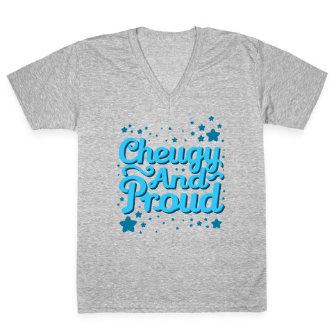 Cheugy And Proud V-Neck Tee Shirt