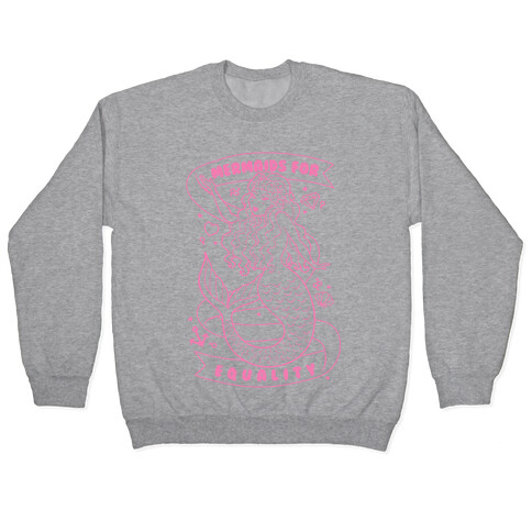 Mermaids For Equality Pullover