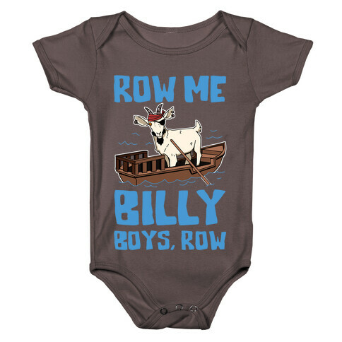 Row Me Billy Boys, Row Baby One-Piece