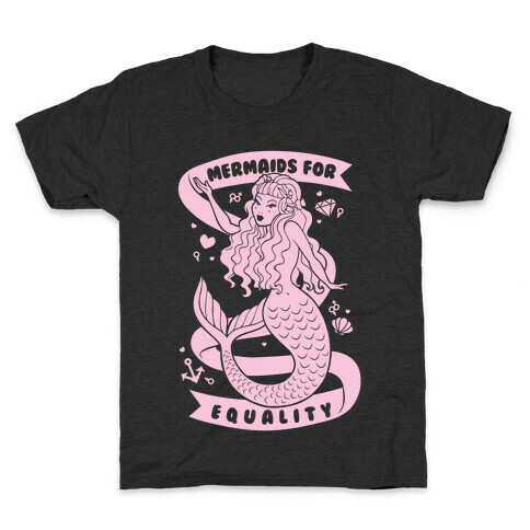 Mermaids For Equality Kids T-Shirt