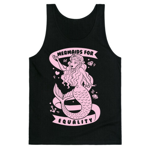 Mermaids For Equality Tank Top