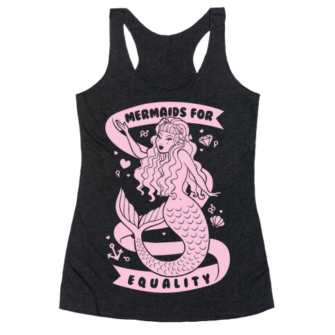 Mermaids For Equality Racerback Tank Top