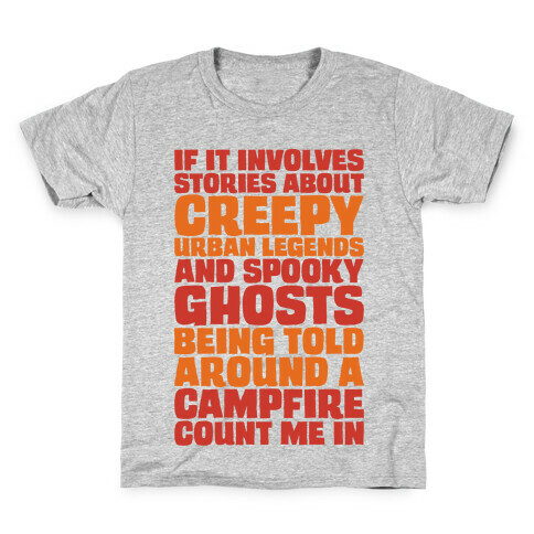 If It Involves Stories About Creepy Urban Legends And Spooky Ghost Kids T-Shirt