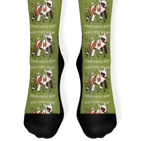 You Can Goat Your Own Way Sock