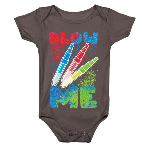 Blow Me Blow Pens Baby One-Piece