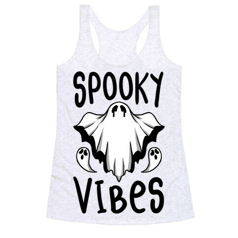 Spooky Vibes Racerback Tank Top