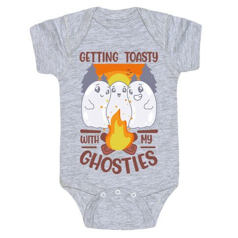 Getting Toasty With My Ghosties  Baby One-Piece