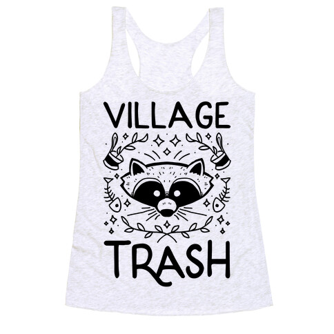 Village Trash Racerback Tank Top