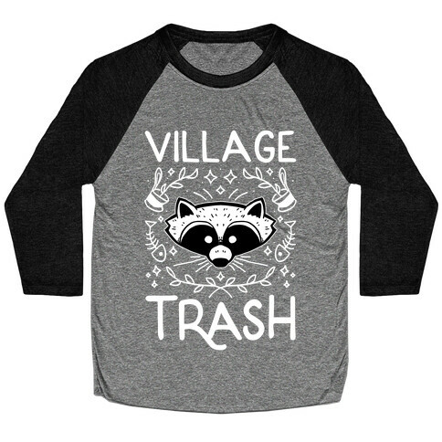 Village Trash Baseball Tee