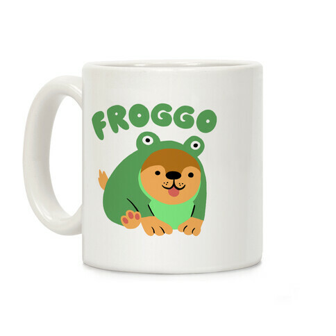 Froggo Doggo Frog Coffee Mug