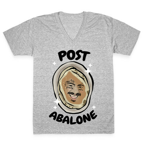 Post Abalone V-Neck Tee Shirt