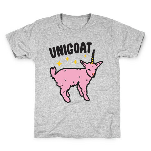 Unigoat Goat Unicorn Kids T-Shirt