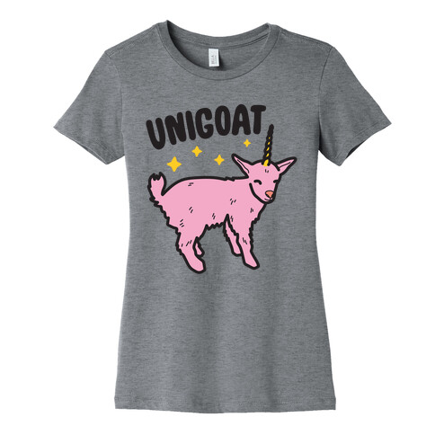 Unigoat Goat Unicorn Womens T-Shirt