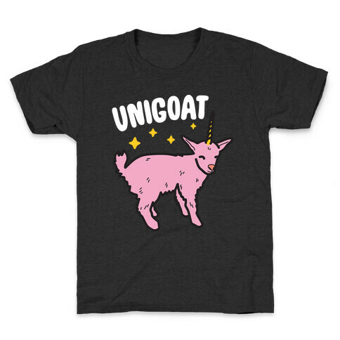 Unigoat Goat Unicorn Kids T-Shirt