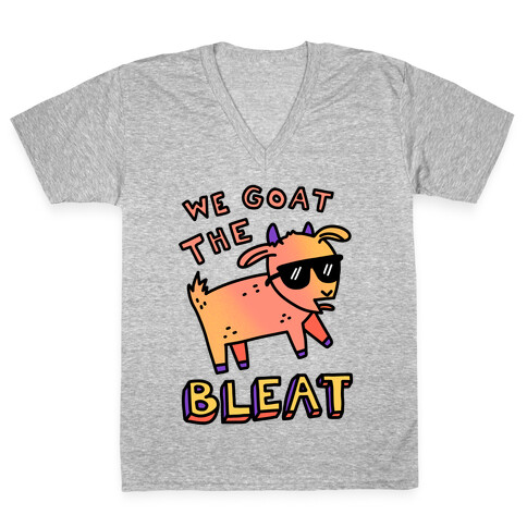 We Goat The Bleat V-Neck Tee Shirt