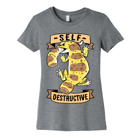 Self Destructive Womens T-Shirt