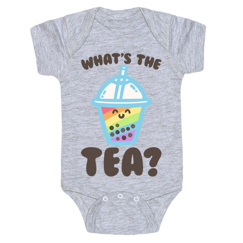 What's The Tea Bubble Tea Baby One-Piece