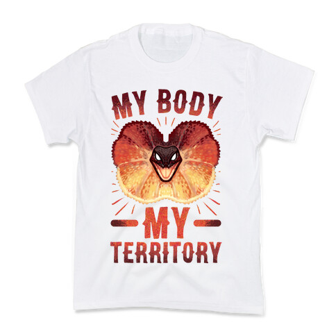 MY Body, MY Territory Kids T-Shirt