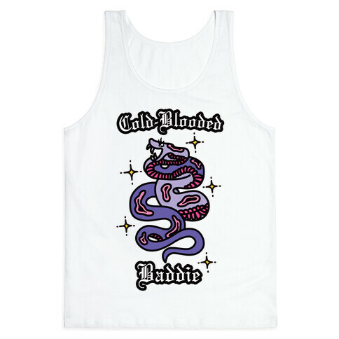 Cold-Blooded Baddie (Snake) Tank Top