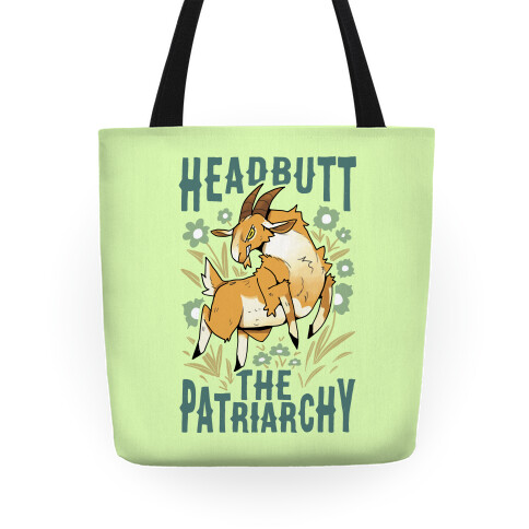 Headbutt The Patriarchy Tote