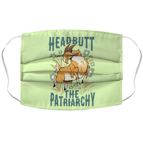 Headbutt The Patriarchy Accordion Face Mask