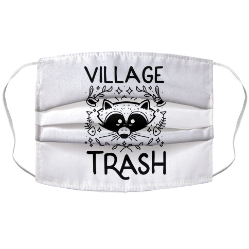 Village Trash Accordion Face Mask