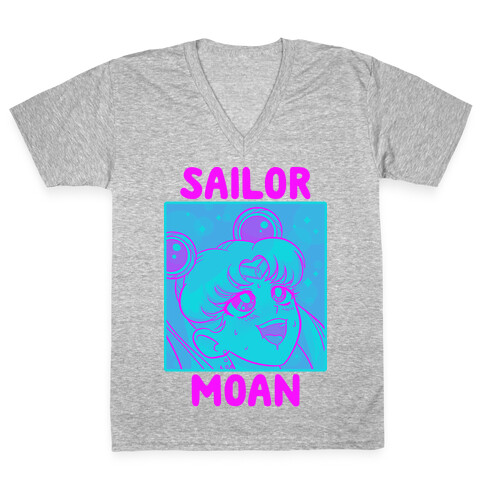 Sailor Moan V-Neck Tee Shirt