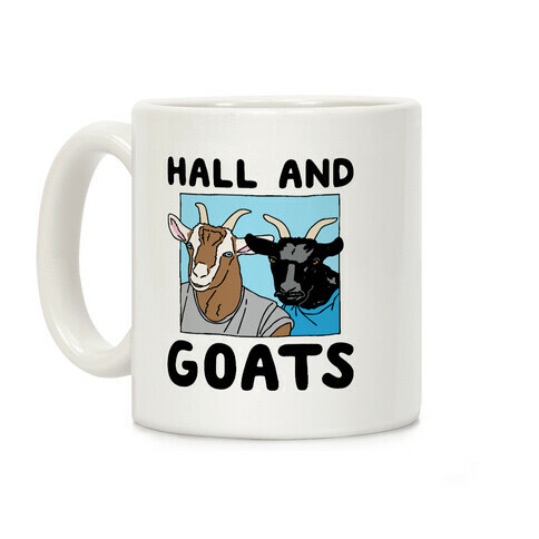 Hall And Goats Parody Coffee Mug