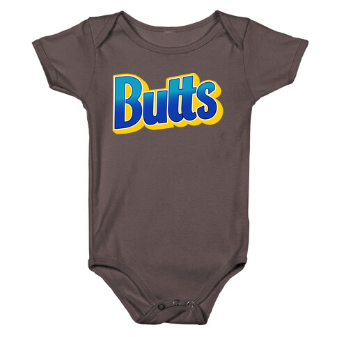 Butts Candy Logo Baby One-Piece