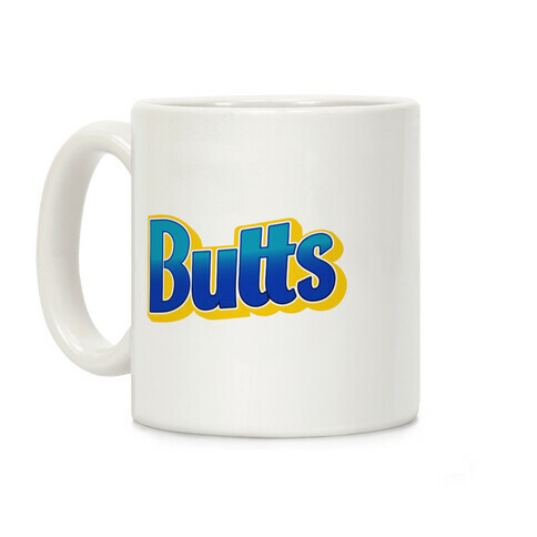 Butts Candy Logo Coffee Mug