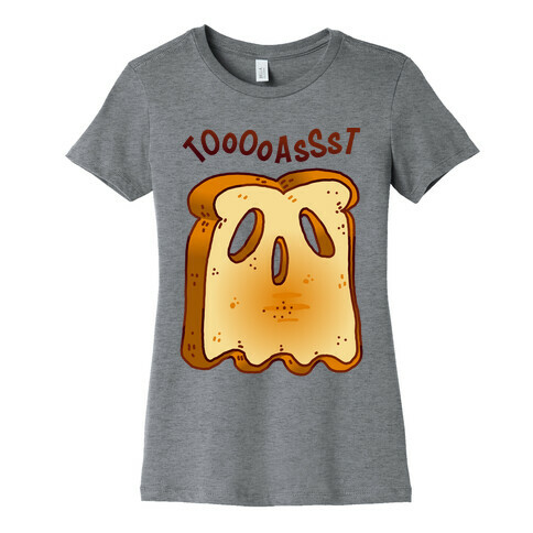 Toast Ghost Womens T-Shirt