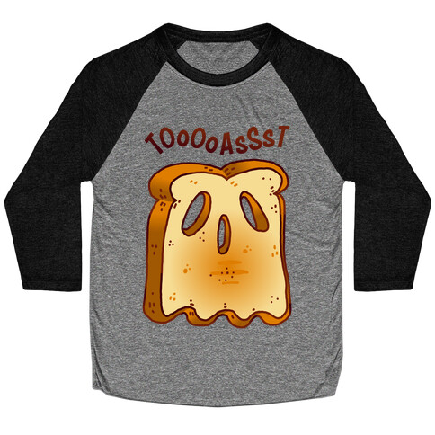 Toast Ghost Baseball Tee