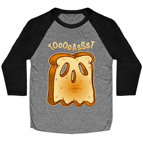 Toast Ghost Baseball Tee