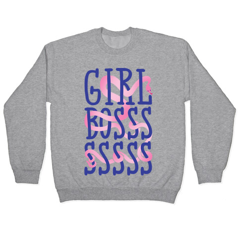 Girl Boss Snake Parody Pullover