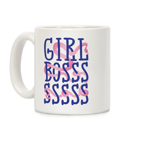 Girl Boss Snake Parody Coffee Mug