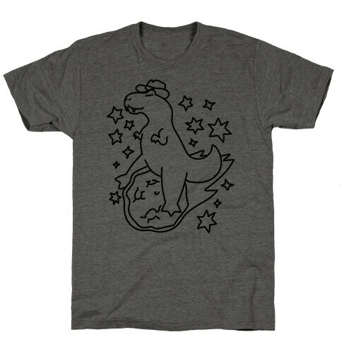 T-Rex Riding a Meteor T-Shirt