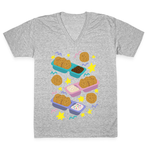 Dunk Snacks V-Neck Tee Shirt