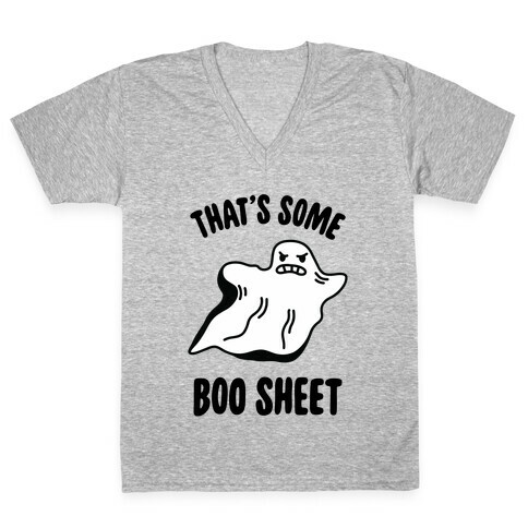That's Some Boo Sheet V-Neck Tee Shirt